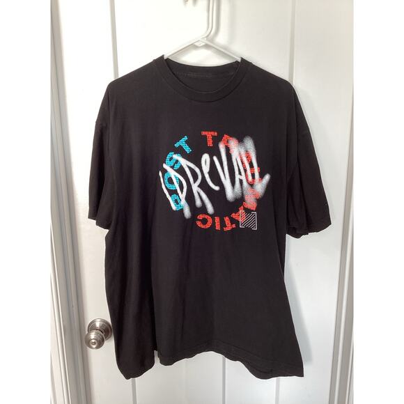 Men's I Prevail Post Traumatic T-Shirt Graphic Logo Hip Hop Punk Grunge Black - Picture 3 of 8